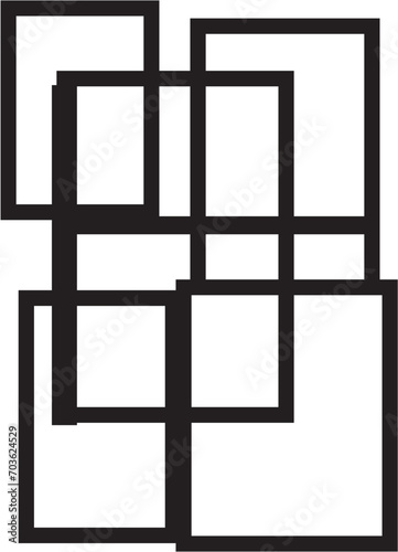 black and white frames