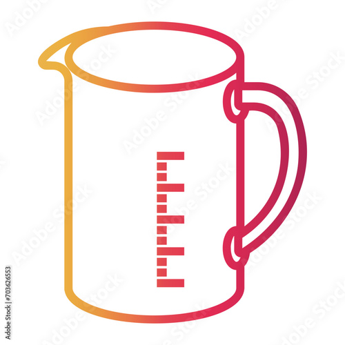 measuring cup icon