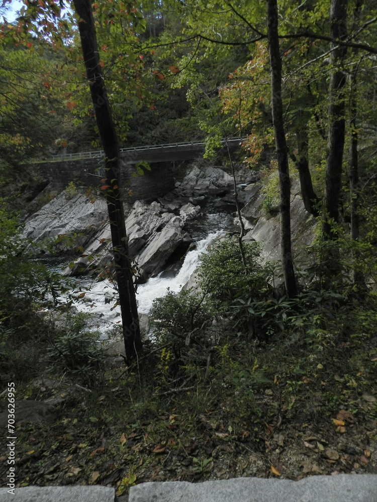 The Sinks in Smoky Mountain National Park The Sinks in Smoky Mountain National Park