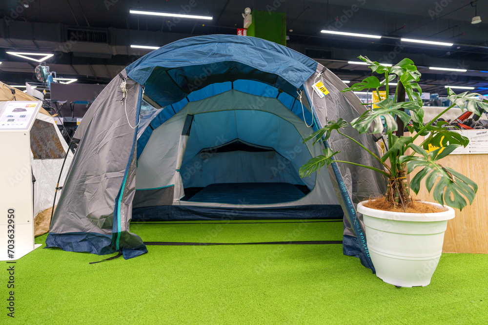 PENANG, MALAYSIA 24 NOV 2023 The Decathlon store in Penang offers a