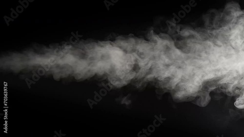locomotive smoke, rocket propulsion, exhaust gas, intense steam photo