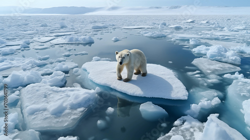 16:9 or 9:16 Global warming is affecting the melting of polar ice caps and the survival of animals such as polar white bears and penguins.