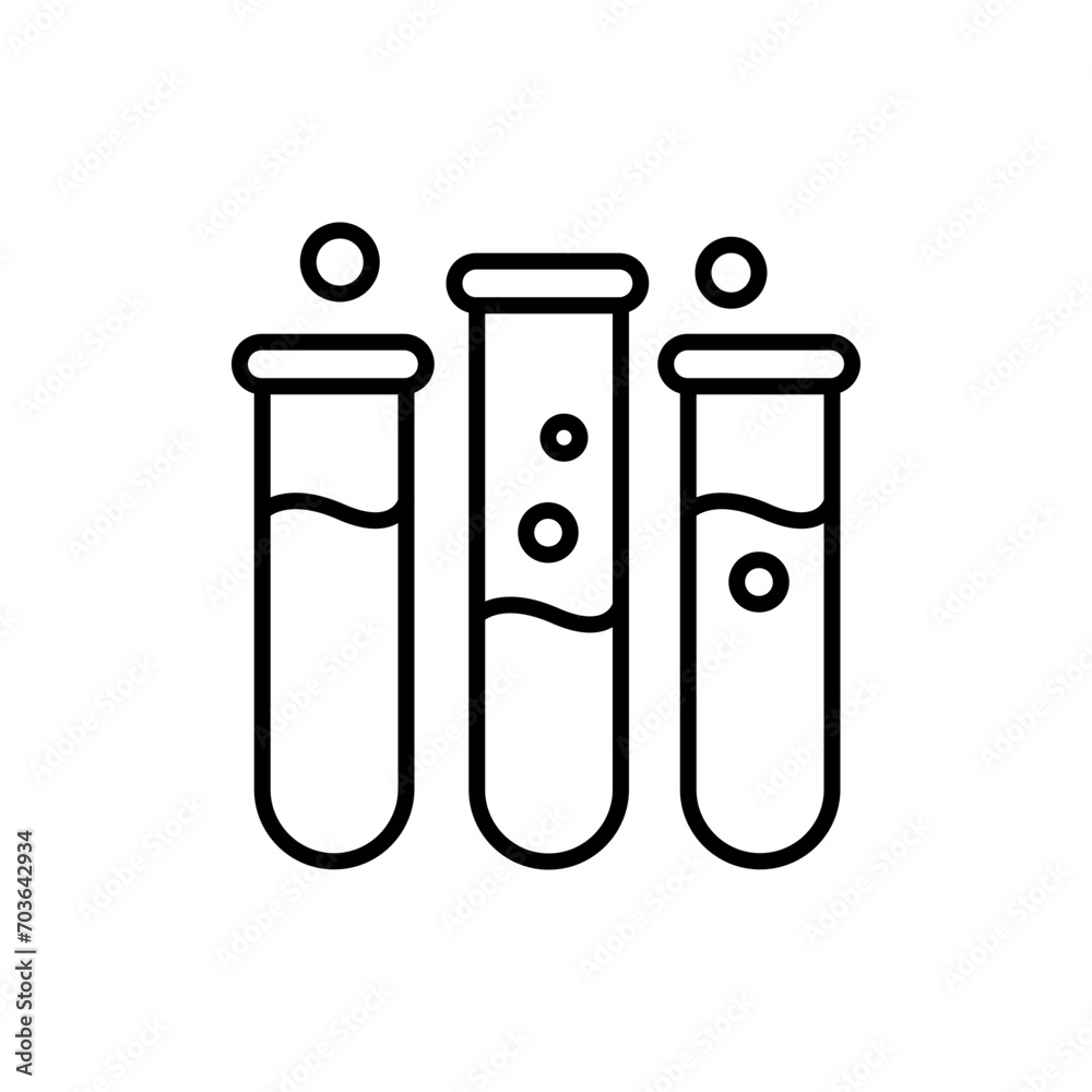 Test tube outline icons, poison minimalist vector illustration ,simple transparent graphic element .Isolated on white background Test tube outline icons, poison minimalist vector illustration ,simple transparent graphic element .Isolated on white background