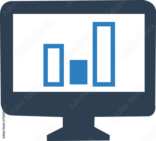 Web Alanytics Flat Icon
