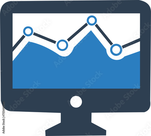 Web Alanytics Flat Icon