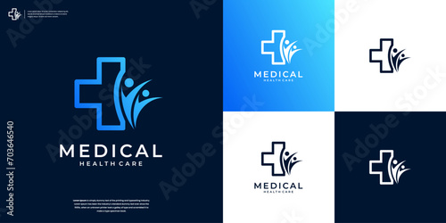 Medical pharmacy logo design inspiration