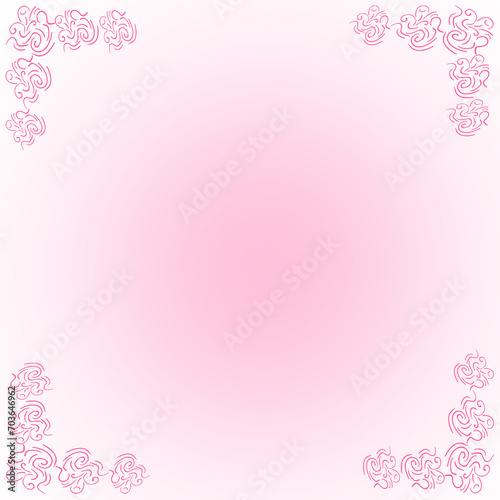 pink frame © Raansya