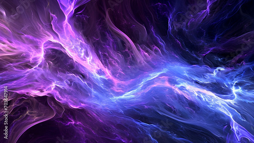 Explore Cosmic Vibes with Galactic Pulse Abstract Neon Waves
