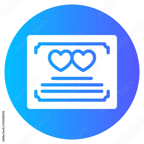 contract gradient icon