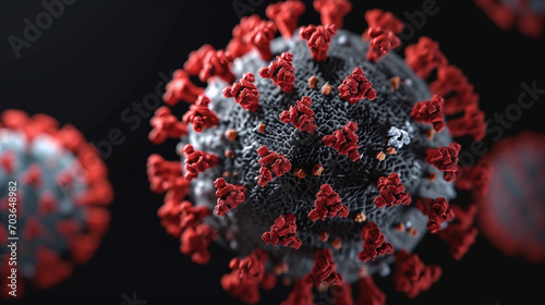 Covid 19 cage, unusual background, natural colors. Realistic image. Virus, dangerous.