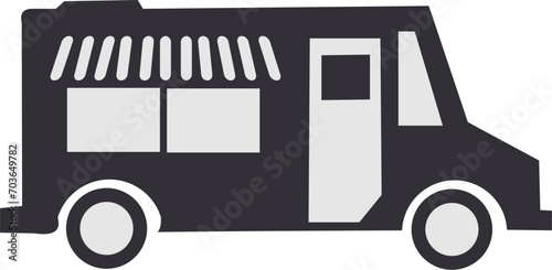 Food Truck Icon Element