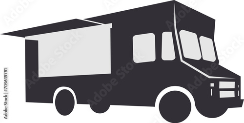 Food Truck Icon Element