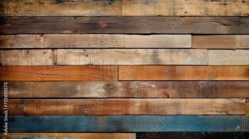 Retro Background made out of old wood planks old. 