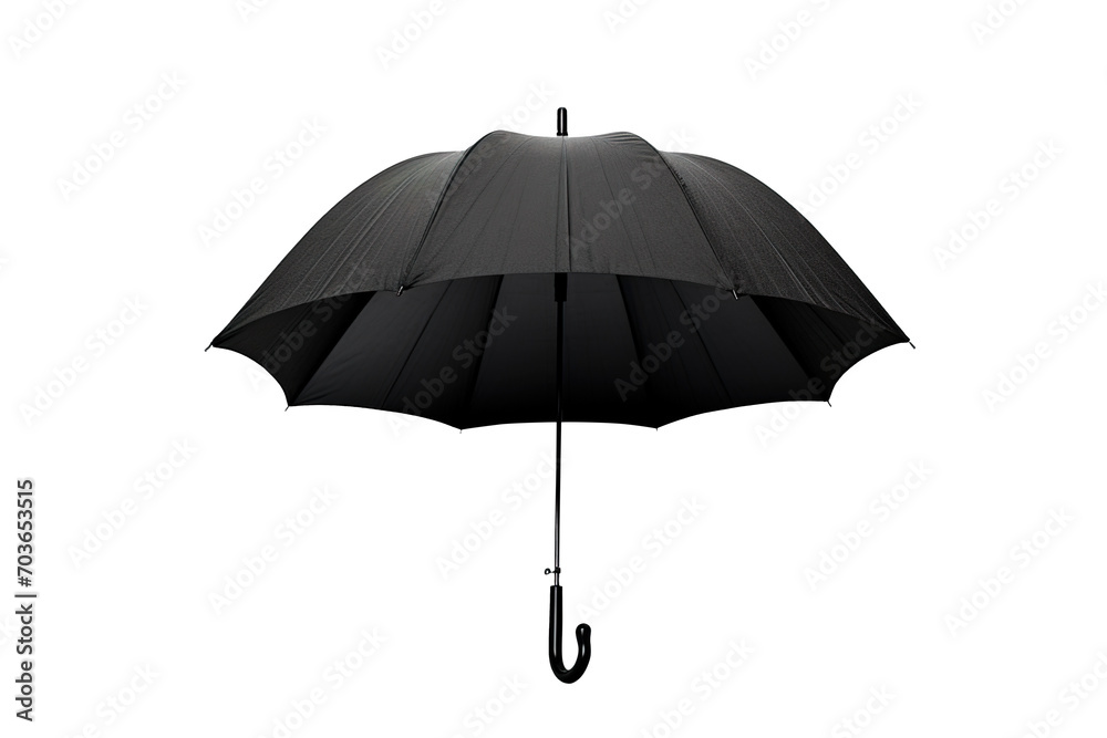 black umbrella isolated on transparent background Remove png, Clipping Path, pen tool