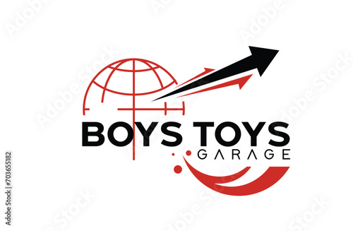 Boy Toy Logo, Playful Companion Logo, Fun Partner Logo, Lively Mate Logo, Toy for Boys Logo, Dynamic Playmate Logo, Energetic Buddy Logo, Joyful Plaything Logo, Amusing Sidekick Logo, Cheerful Compani photo