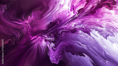                             Purple Abstract Wallpaper Generative AI 
