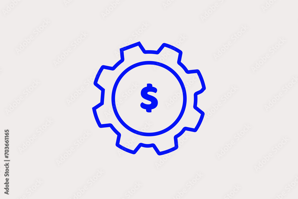 Obraz premium financial options illustration. Vector illustration. 