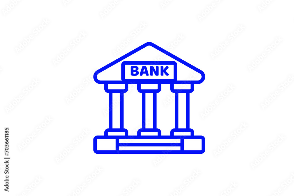 bank illustration isolated on white. Vector illustration.
bank illustration isolated on white. Vector illustration.