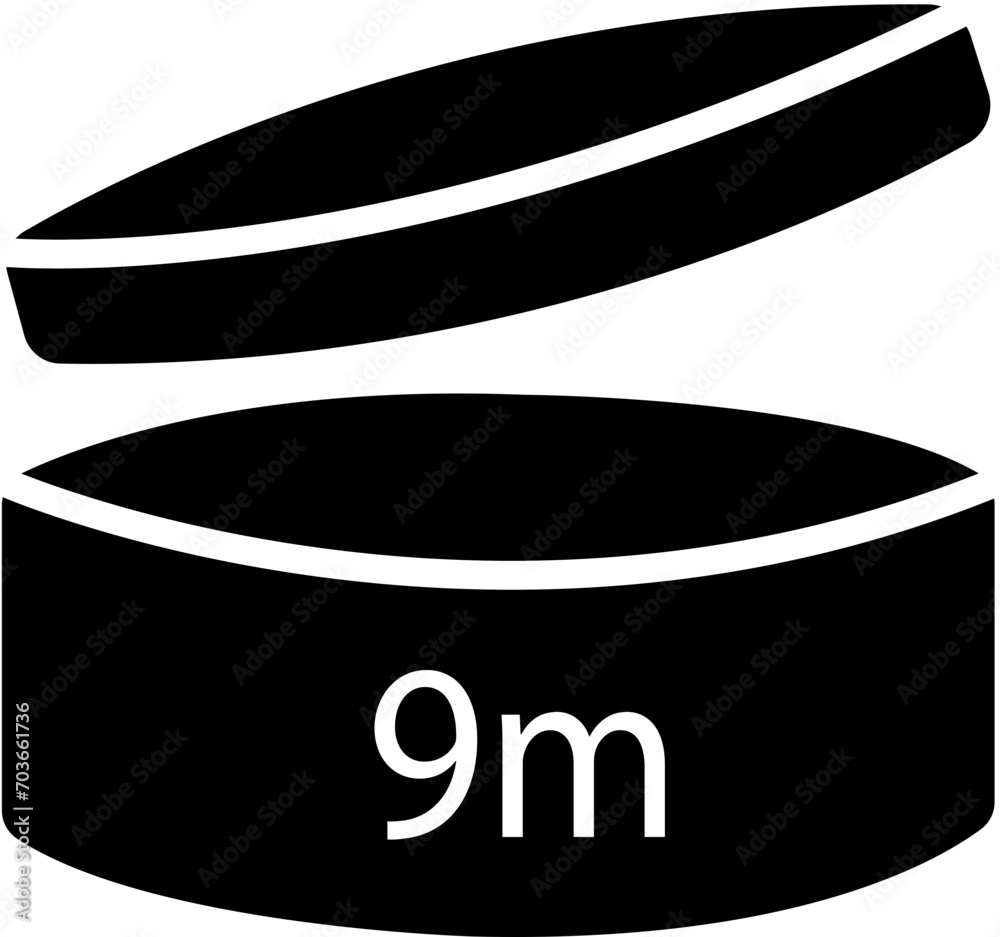 Period After Opening 9 Nine months, shelf life vector icon in trendy Fill style. Round tub with cap opened. Pao symbol expiration date packaging symbol isolated on transparent background. Period After Opening 9 Nine months, shelf life vector icon in trendy Fill style. Round tub with cap opened. Pao symbol expiration date packaging symbol isolated on transparent background.