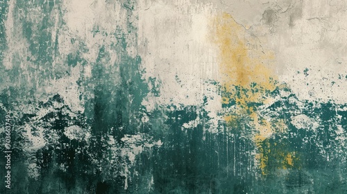 Grunge Background Texture in the Style Forest Green and Ivory - Amazing Grunge Wallpaper created with Generative AI Technology