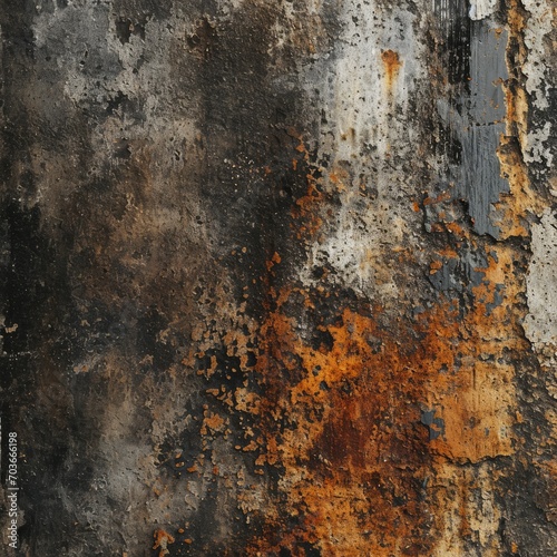 Grunge Background Texture in the Style Slate Grey and Chestnut Brown - Amazing Grunge Wallpaper created with Generative AI Technology