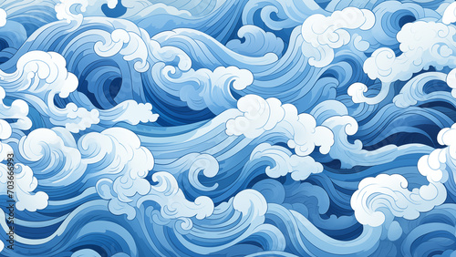Fényképezés The Art of Japanese Water Waves
