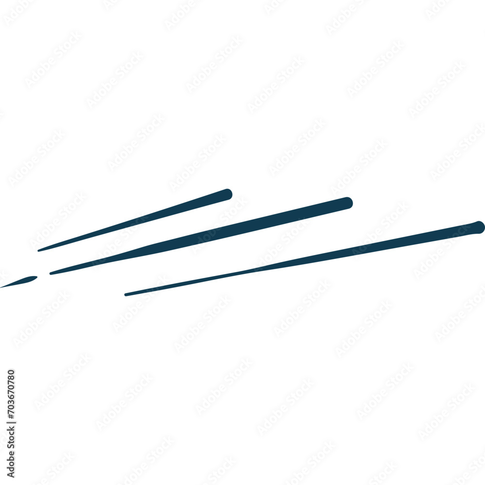 Decorative Speed Line Decorative Speed Line