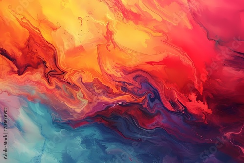 Abstract colorful oil painting background, texture background