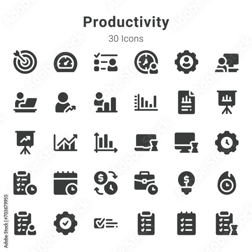 productivity icons