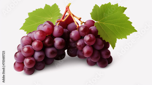 Grapevines isolated on transparent background Generative Ai