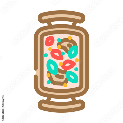 ossobuco stew italian cuisine color icon vector. ossobuco stew italian cuisine sign. isolated symbol illustration