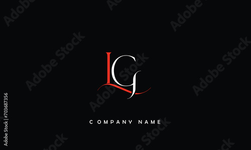 LG, GL, L, G Alphabets Letters Logo Monogram