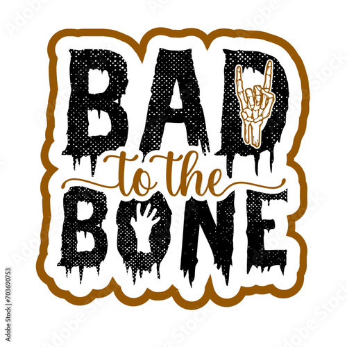 bad to the bone svg