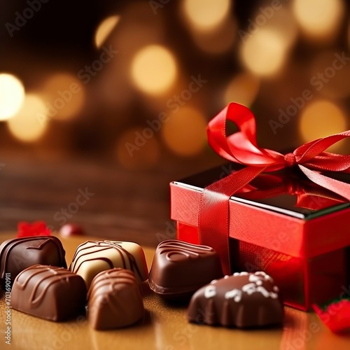 A heart-shaped box of chocolates, Chocolate day, Valentines Day, Valentines week   © CREATIVE STOCK