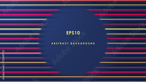 Abstract background with round free space for text. Vector illustration.