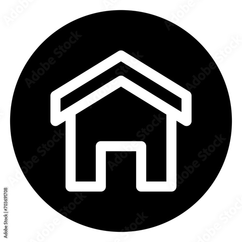 home glyph icon