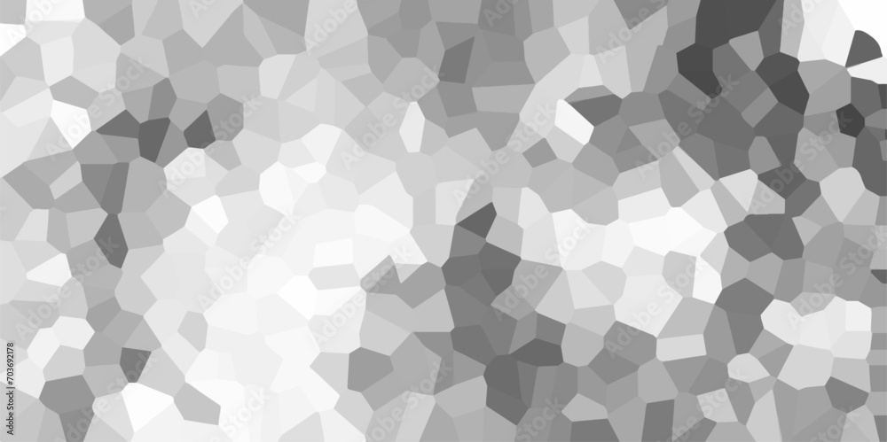 Light gray and white Broken Stained Glass Background with White lines. Voronoi diagram background. Seamless pattern with 3d shapes vector Vintage Illustration background. Geometric Retro tiles pattern Light gray and white Broken Stained Glass Background with White lines. Voronoi diagram background. Seamless pattern with 3d shapes vector Vintage Illustration background. Geometric Retro tiles pattern
