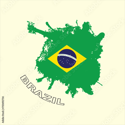 Brazil independence day flag design 07 september