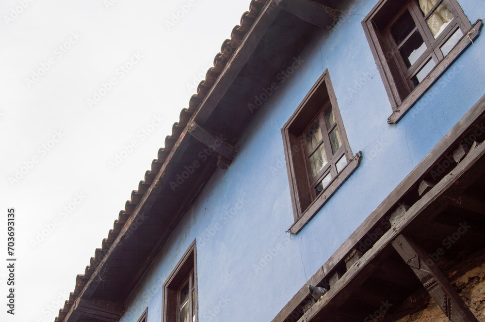 historical village, historical place consisting of historical houses made of wood and adobe