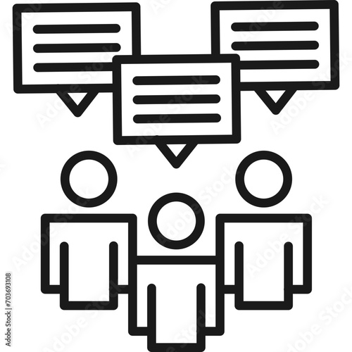 Chat Forum Icon