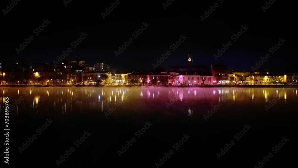 Night Scenes - Sesto Calende on Lake Maggiore Night Scenes - Sesto Calende on Lake Maggiore