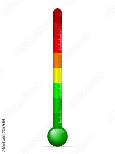 Measuring thermometer