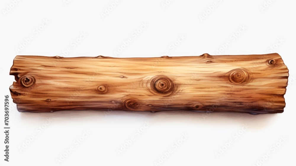 A wood themed clipart in a watercolor style, white background. A wood themed clipart in a watercolor style, white background.