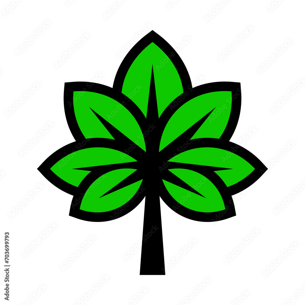 Tree Vector Logo Design Template	
