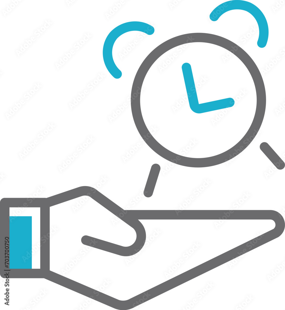 A hand holds an alarm clock. Trendy halftone collage. Concept of coming deadline. Contemporary vector A hand holds an alarm clock. Trendy halftone collage. Concept of coming deadline. Contemporary vector