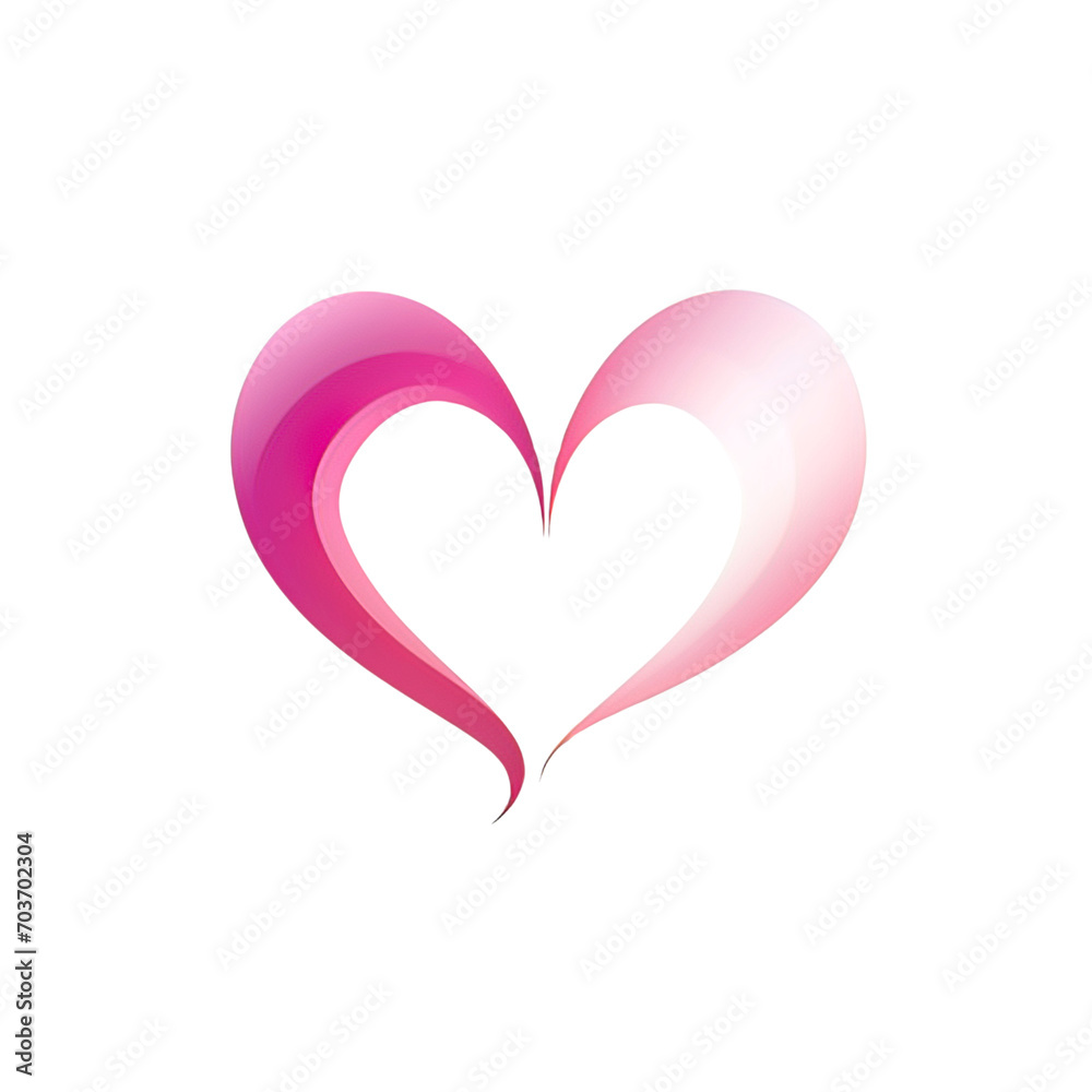 Heart in Pink 