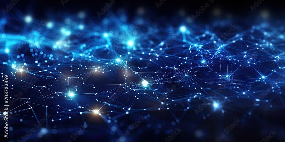 Technology Network Background, Generative AI Technology Network Background, Generative AI