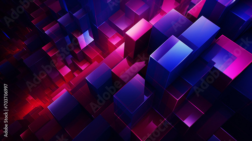Modern abstract blue and red background.  Dark blue violet purple  magenta and pink burgundy red background