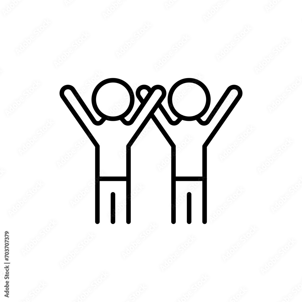 Candidate outline icons, minimalist vector illustration ,simple transparent graphic element .Isolated on white background Candidate outline icons, minimalist vector illustration ,simple transparent graphic element .Isolated on white background