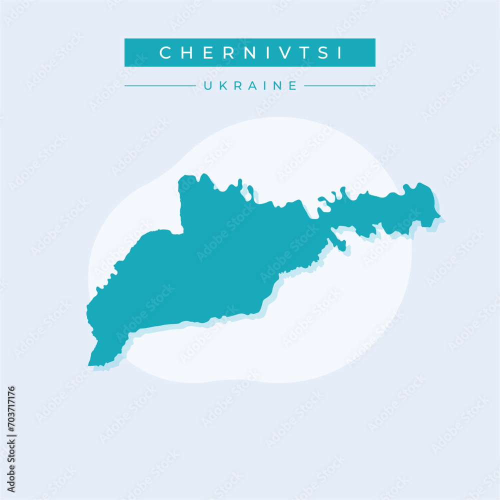 Vector illustration vector of Chernivtsi map Ukraine Vector illustration vector of Chernivtsi map Ukraine